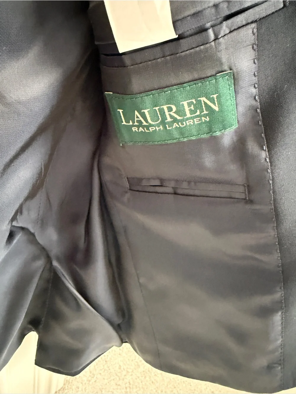 Boys Ralph Lauren size 10 Navy Blazer